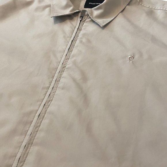 Vintage Pierre Cardin Men's Tan Zip-Up Jacket, Lightweight, Classic Design M-XL - Picture 7 of 8